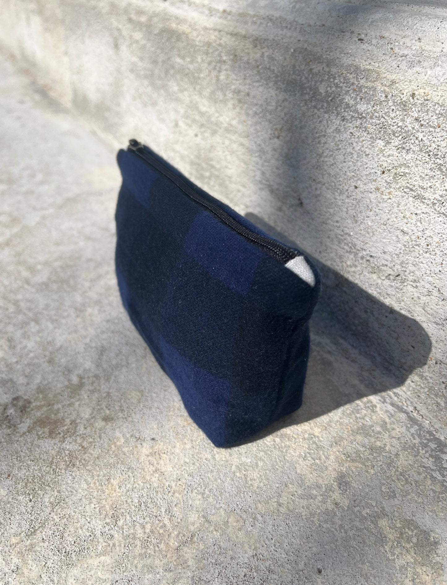 Trousse bleu noir
