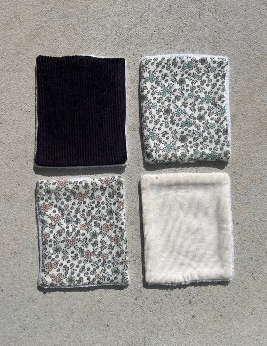 Lingettes démaquillante blanc